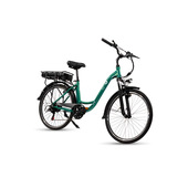 EMG E-Bike Funny 26" 13Ah 80Km Batteria integrata Verde petrolio
