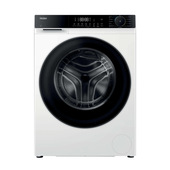 Haier X Series 5, Lavatrice Slim 9 KG, 20% più efficente della classe A, 1400 giri, Bianco, AI PowerDrive, Vapore, Wi-Fi, Smart AI, Super Fast 15', HW90-BP14357TUIT