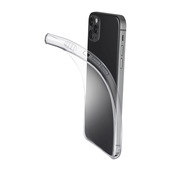 Cellularline Fine - iPhone 12 / 12 Pro Cover in gomma morbida ultra sottile e trasparente