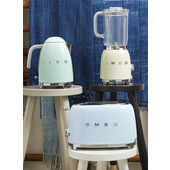 Smeg Tostapane 50's Style – Azzurro LUCIDO 2x2 – TSF01PBEU