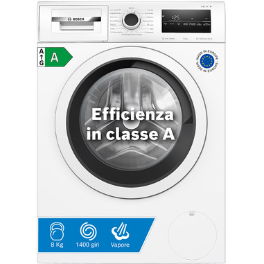 Bosch Serie 4 WAN28208II Lavatrice a carica frontale 8 kg 1400 rpm Classe A