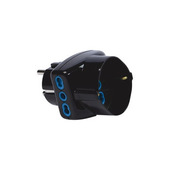 Garanti 87231-G adattatore per presa di corrente Tipo L (IT) Universale Nero
