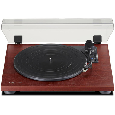 TEAC TN-180BT-A3 Giradischi con trasmissione a cinghia Nero, Ciliegia (frutto) Semiautomatico