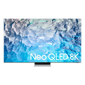 Samsung TV Neo QLED 8K 75” QE75QN900B Smart TV Wi-Fi Stainless Steel 2022, Mini LED, Processore Neural Quantum 8K, Ultra sottile, Gaming mode, Suono 3D