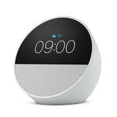 Amazon Nuovo Echo Spot (modello 2024) | Sveglia intelligente con suono di qualità e Alexa | Bianco