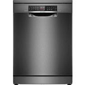 Bosch Serie 6 SMS6ECC12E Lavastoviglie da libera installazione 60 cm Acciaio nero Classe A