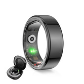 Ksix Anello Smart Saturn con activity tracker IP68 Nero - M