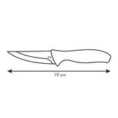 Tescoma Coltello multiuso 8 cm Sonic