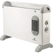 Electroline CHE205V stufetta elettrica Interno Grigio, Bianco 1800 W Radiatore
