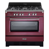 De’Longhi MEM 965 RA ED cucina Elettrico Gas Acciaio inox, Bordeaux