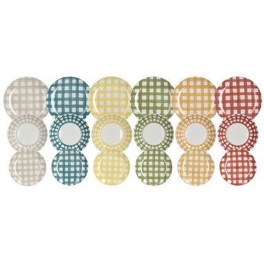 Tognana Porcellane Caledonia servizio da tavola 18 pz Porcellana Colori assortiti