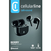 Cellularline BERRY Auricolari Bluetooth® dal design tascabile e compatto