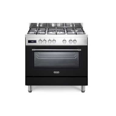 De’Longhi PRO 96 MA ED cucina Elettrico Gas Nero, Acciaio inox