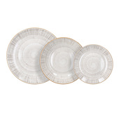 Tognana Porcellane MC070186186 servizio da tavola 18 pz Porcellana Beige