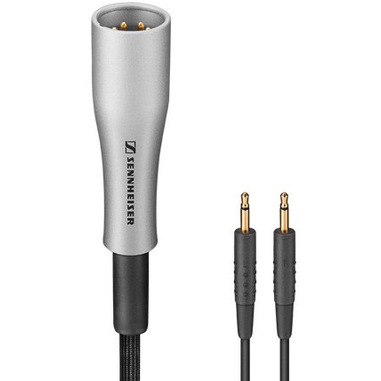 Sennheiser CH 700 S cavo audio 3 m 2 x 2.5mm XLR (4-pin) Nero, Argento