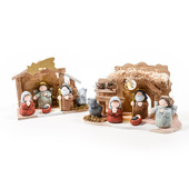 Mercury 15987 statuetta e statua ornamentale Multicolore Ceramica, Legno