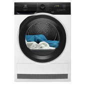 Electrolux EW6HZ1CH8C Libera installazione Caricamento frontale 8 kg Bianco, Nero asciugatrice