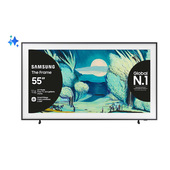 Samsung The Frame AI TV 55" QE55LS03FAUXZT 4K, Processore NQ4 AI Gen2, 4K AI Upscaling, Art Mode, Matte Display, Quantum HDR, Dolby Atmos & OTS Lite, Modern Frame Design, Vision AI Smart TV, 2025