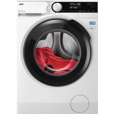 AEG Series 7000 ProSteam lavatrice Caricamento frontale 10 kg 1400 Giri/min Nero, Bianco