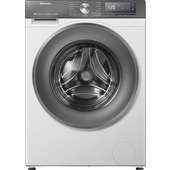 Hisense WD3S1043BW7 lavasciuga Libera installazione Caricamento frontale Bianco D