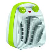 Electroline CHE221V stufetta elettrica Interno Verde, Bianco 2000 W Riscaldatore ambiente elettrico con ventilatore