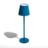 Muitomas TABLELAMPBL lampada da tavolo LED Blu artico