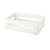 Fratelli Guzzini 169302156 scatola di conservazione Armadietto portaoggetti Rettangolare Plastica riciclata Bianco
