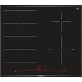 Bosch PXE675DC1E piano cottura Nero Da incasso 60 cm Piano cottura a induzione 4 Fornello(i)