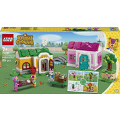LEGO Animal Crossing 77057 Case Creative: le Quattro Stagioni, Giocattolo 2 in 1 con 2 Case e Minifigure, Regalo Bambini 7+