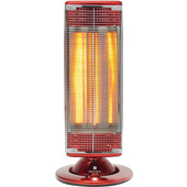 Electroline CHE125RO stufetta elettrica Interno Rosso 1200 W