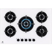 Electrolux EGG75372W Bianco Da incasso 75 cm Gas 5 Fornello(i)