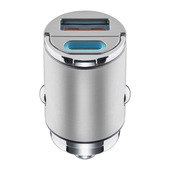 Cellularline Mini Caricabatterie Auto 30W Dual