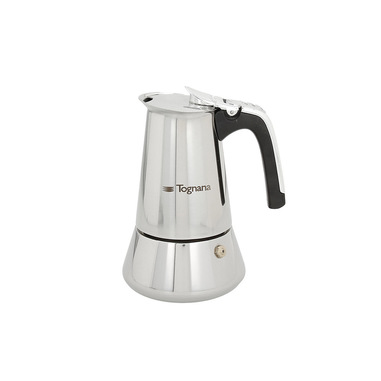 Tognana Porcellane Caffettiera 2 tazza acciaio inox Riflex
