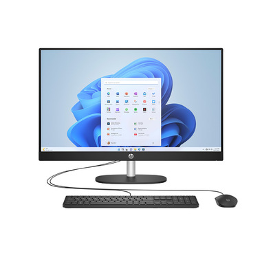 HP All-in-One 27-cr0052nl Intel® Core™ i5 i5-1335U 68,6 cm (27") 1920 x 1080 Pixel PC All-in-one 16 GB DDR4-SDRAM 512 GB SSD Windows 11 Home Wi-Fi 6 (802.11ax) Bianco