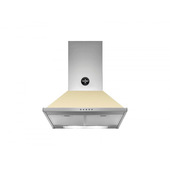 Bertazzoni La Germania KPL60PLAG1CRA cappa aspirante Cappa aspirante a parete Crema 600 m³/h