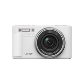 Yashica City 100 Fotocamera compatta 72 MP CMOS Argento, Bianco