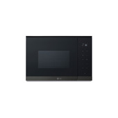 LG MG7Z2593B forno a microonde Nero, Acciaio inox Microonde con grill Da incasso 25 L 900 W