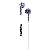 Music Sound Fantasy Capsule Jack 3.5 Auricolari a capsula con filo in diverse fantasie e colori