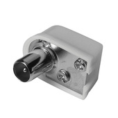 Hama Spina antenna angolare M, 6 mm, 75 Ohms, avvitabile