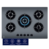 Electrolux Piano Gas Comandi Frontali 75 Cm EGG75372M