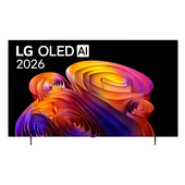 LG OLED AI 65'' Serie B6E OLED65B6ELC, 4K, Nero perfetto, Dolby Vision, Processore α8 Gen3, 120Hz, G-Sync, SMART TV 2026