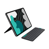 Logitech Flip Folio QWERTY Italiano Bluetooth Grafite