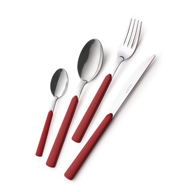Eme Posaterie BARF24FA/11 set di posate 24 pezzo(i) Rosso