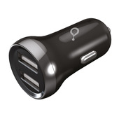 IOPLEE Caricatore da Auto Doppia porta USB-A 24W