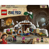LEGO ONE PIECE 75641 Il Nascondiglio del Dottor Hillk, Gioco da Collezione con 3 Minifigure, Regalo per Bambini e Bambine 9+