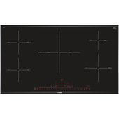 Bosch PIV975DC1E piano cottura Nero Da incasso 90 cm Piano cottura a induzione 5 Fornello(i)