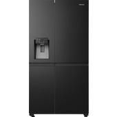 Hisense frigorifero Side by Side RS818N4TFE libera installazione 632L Classe E Distributore Acqua e Ghiaccio Grande capacità WiFi