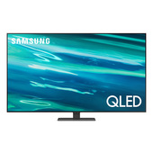 Samsung Series 8 TV QLED 4K 65” QE65Q80A Smart TV Wi-Fi Carbon Silver 2021