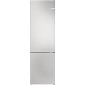 Bosch Serie 4 KGN392LAF frigorifero con congelatore Libera installazione 363 L A Acciaio inossidabile