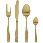 Tognana Porcellane Servizio 24 posate ANTONY PAULINE 2,3 MM DORATE